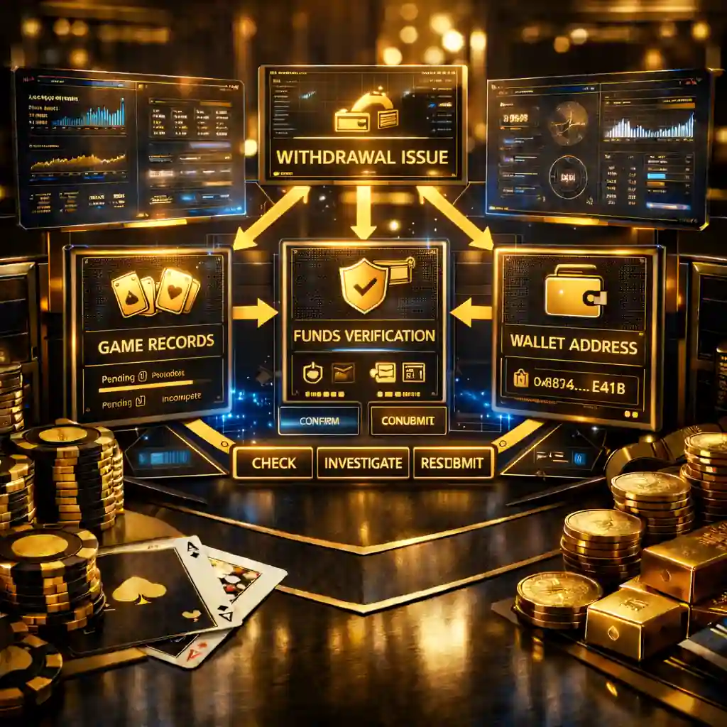 存款與提款常見異常原因與帳戶檢查流程示意