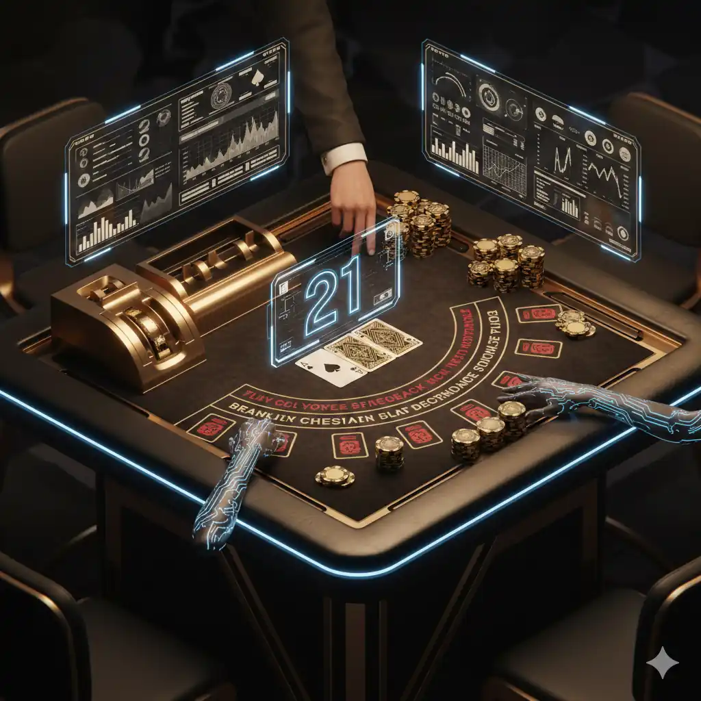 21點基礎規則與遊戲桌面佈局