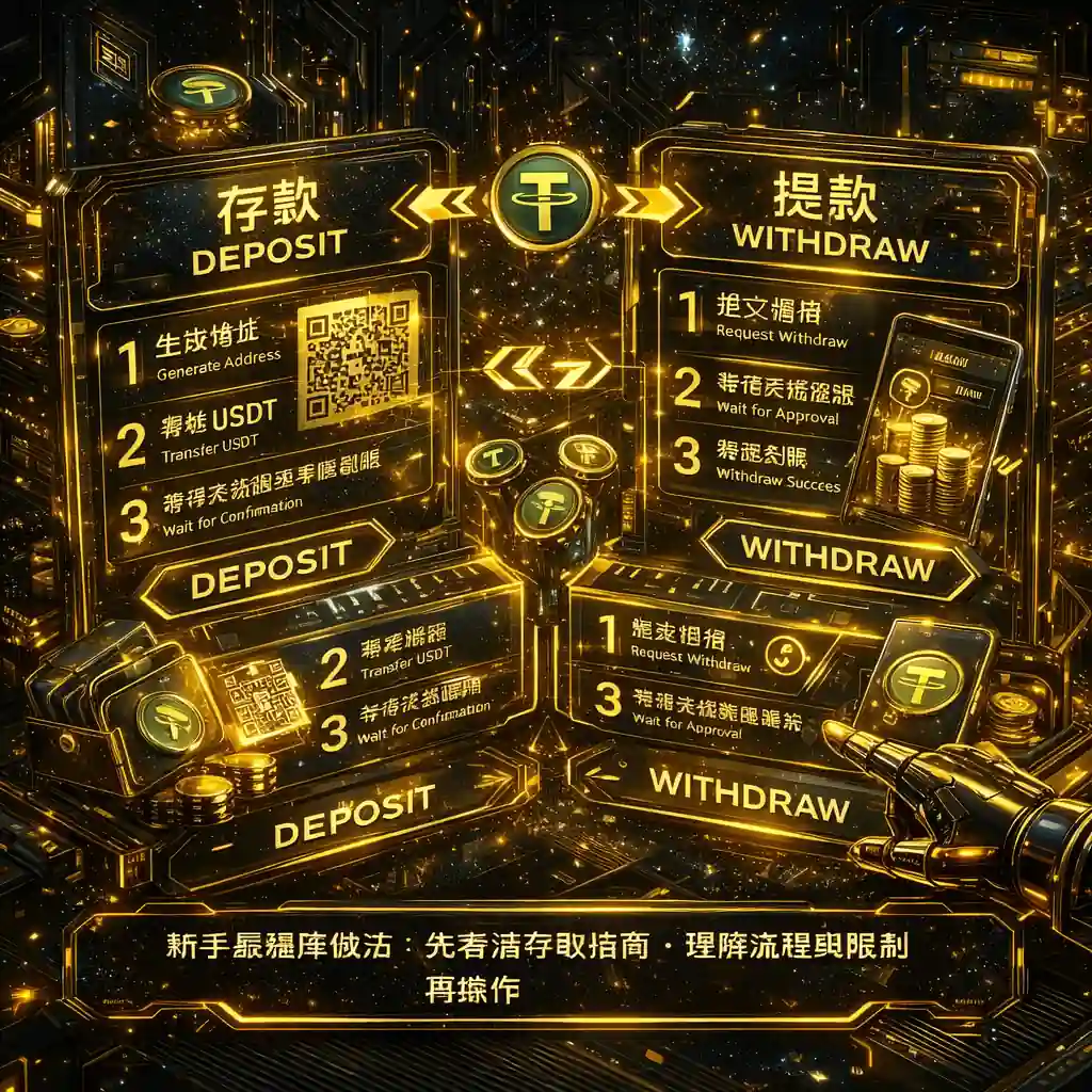 新手存取流程示意：先了解步驟與注意事項再操作