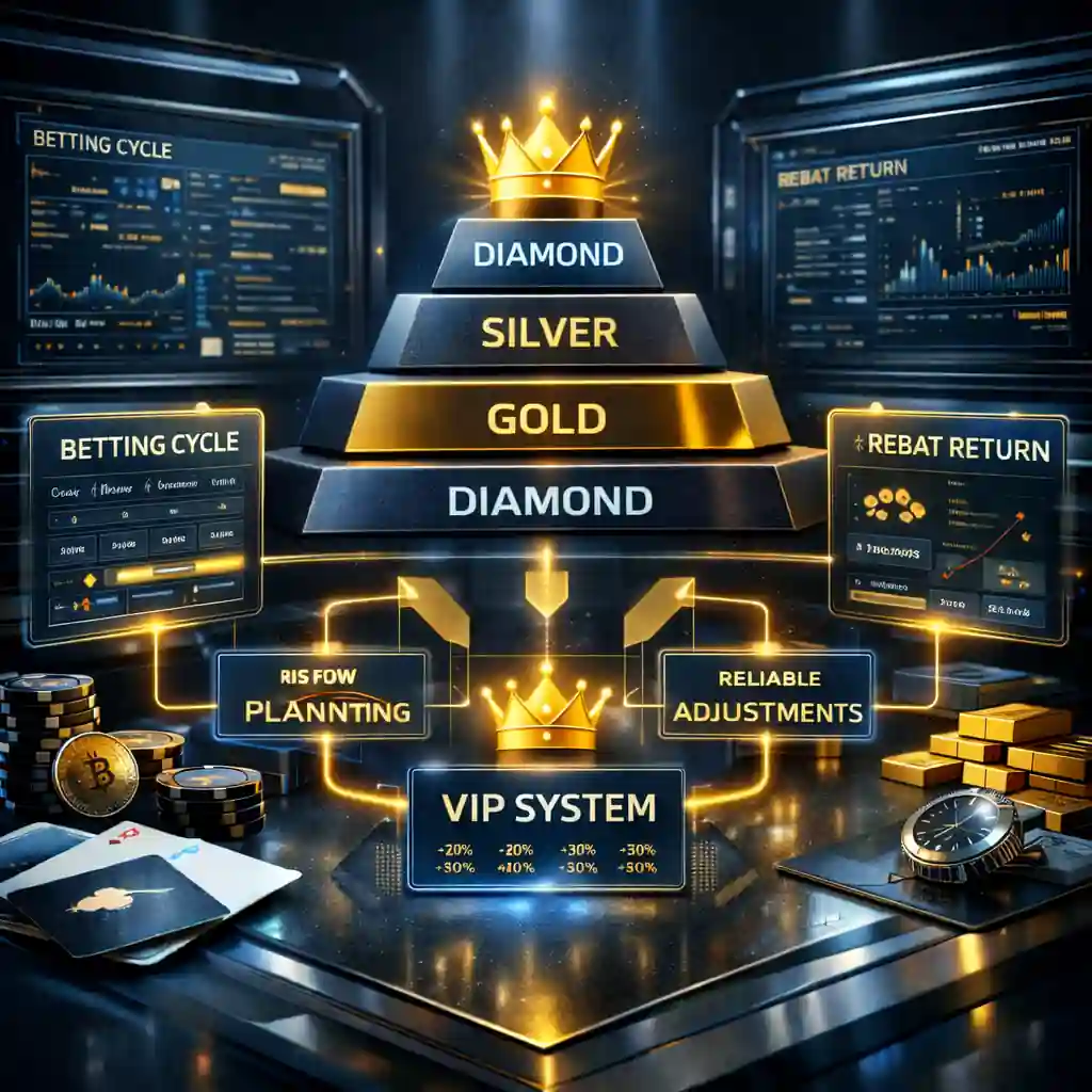 VIP 制度下的資金管理與風險控制流程示意