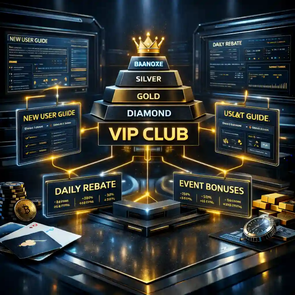 VIP 俱樂部作為平台制度核心示意