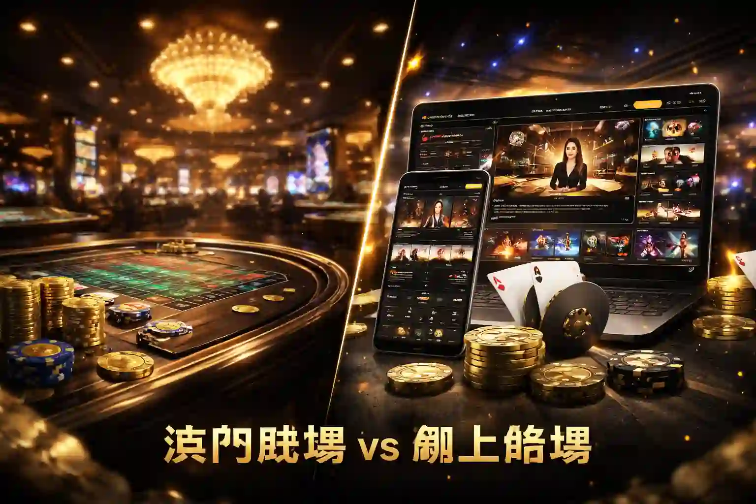 澳門賭場實體場館與網上賭場平台操作對比