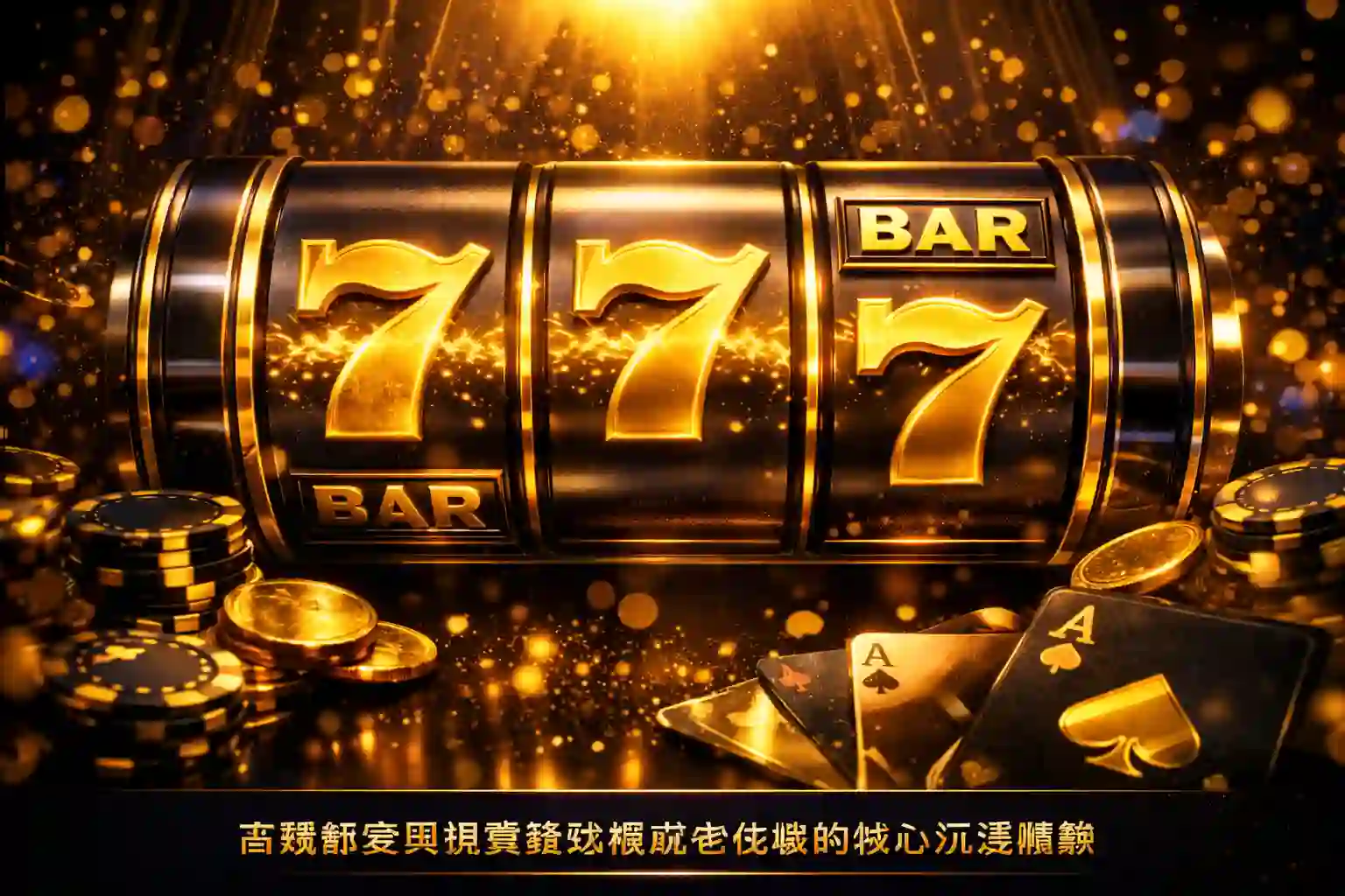 老虎機沉浸式畫面與快速節奏設計示意圖