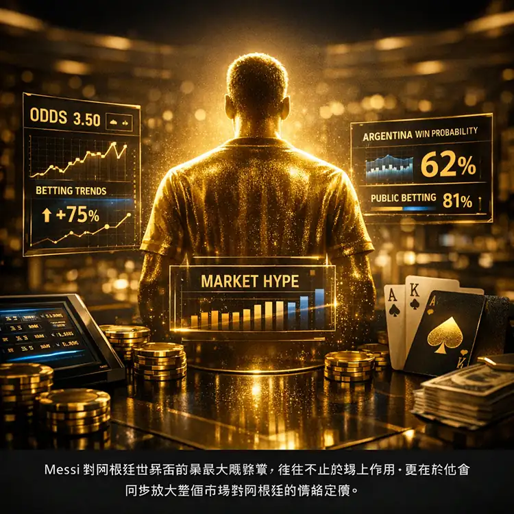 Messi 對阿根廷世界盃市場熱度與情緒定價有明顯放大作用