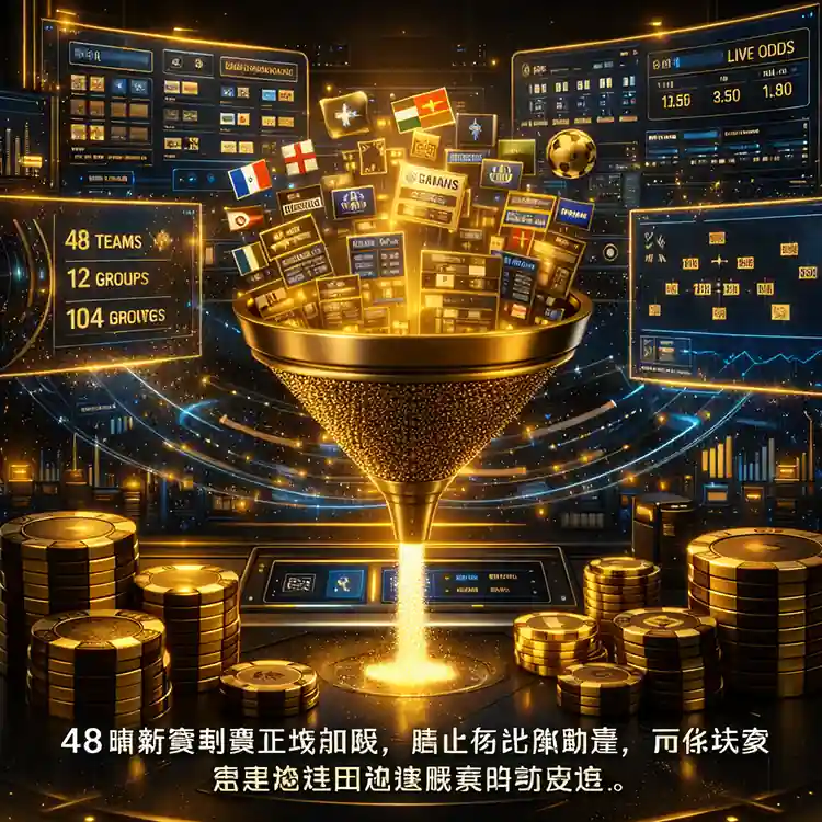 2026世界盃新賽制更考驗玩家過濾分組賽程與熱門資訊的能力