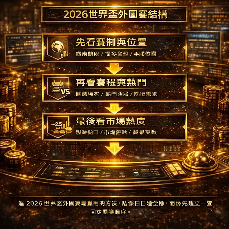 2026世界盃外圍賽應先看賽制位置再看賽程與熱門場次