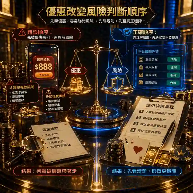 世界盃期間優惠可能改變玩家對體育投注平台風險的判斷順序