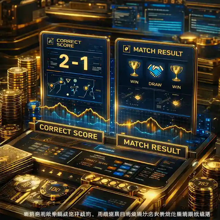 波膽與賽果投注的差異在於比分分布而非單一勝負判斷