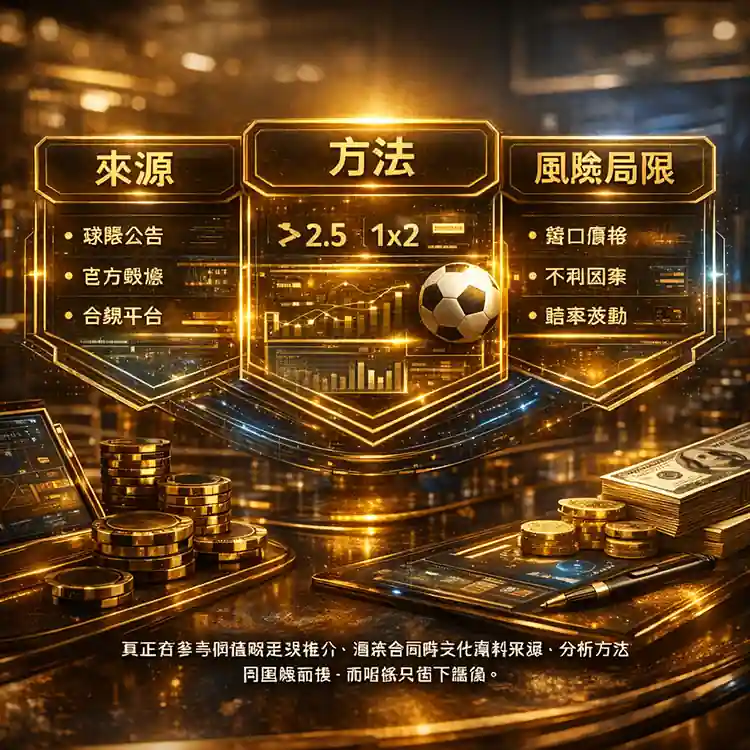 世界盃足球推介是否可靠要先看來源方法與局限是否交代清楚