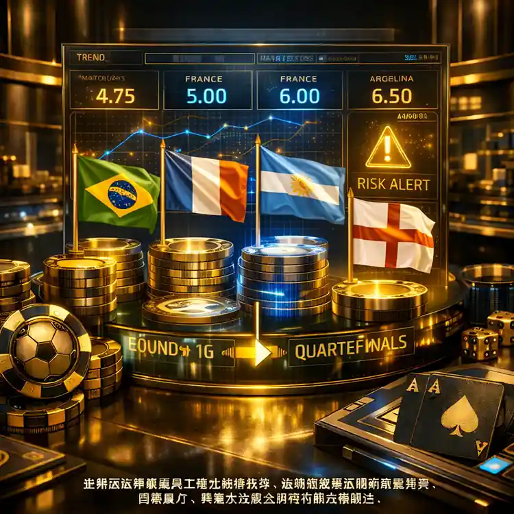 世界盃熱門國家熱度與市場偏差關係