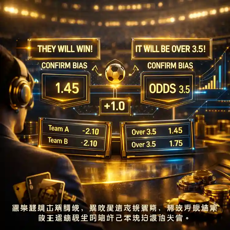 世界盃足球賠率最常被誤讀的原因是玩家用盤口印證原有立場