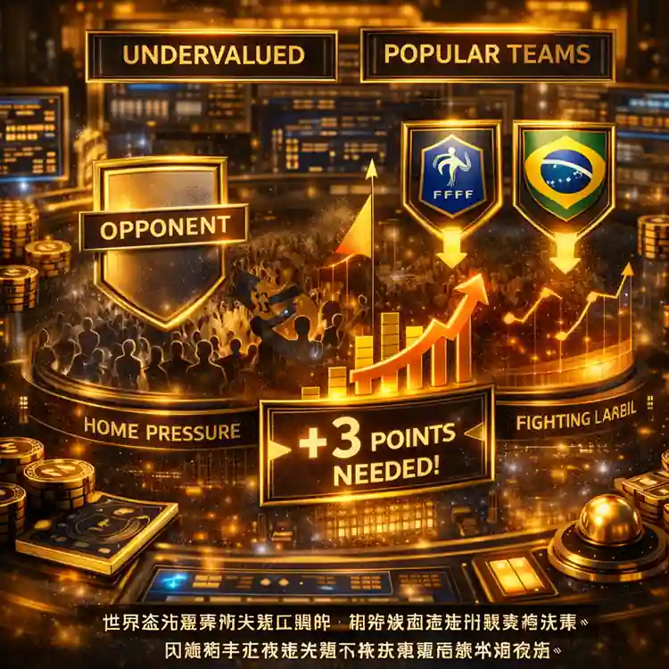 世界盃外圍賽對手的主場壓力與搶分需求會改變熱門盤口判斷