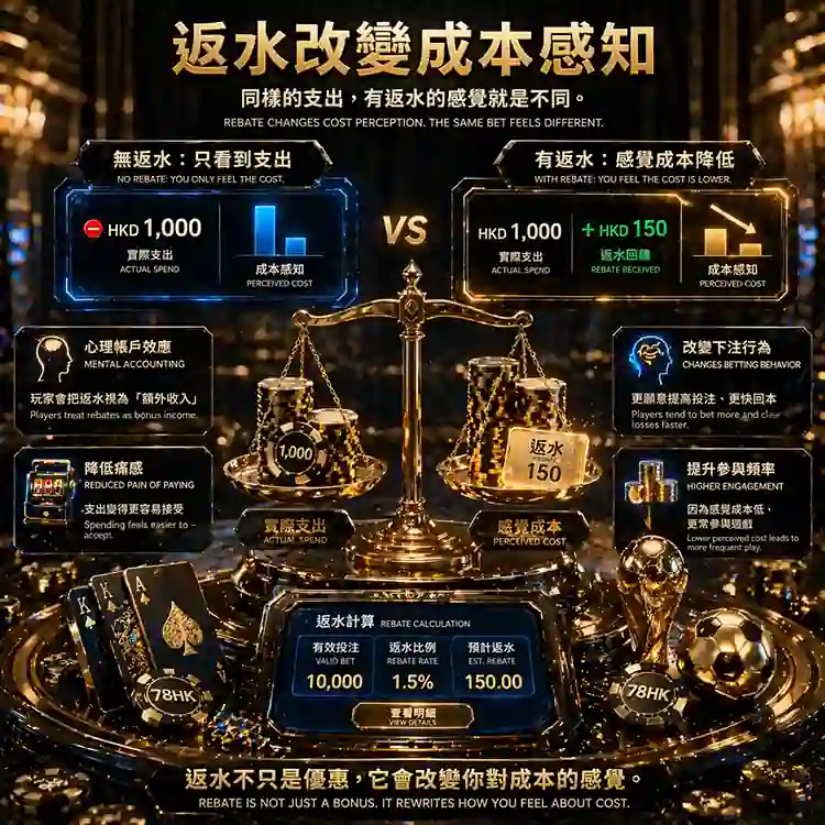 世界盃返水會改變玩家對成本與風險的感覺
