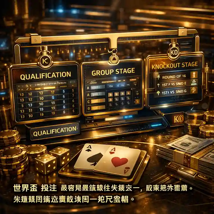 世界盃投注不應把外圍賽分組賽與淘汰賽混為一談