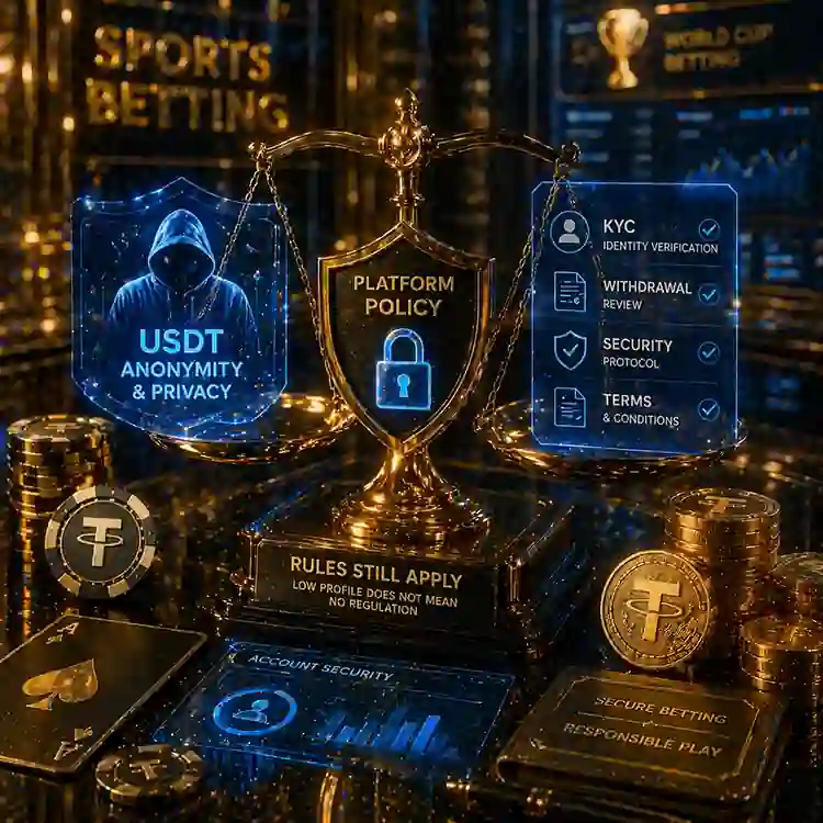 世界盃 USDT 投注有低調感但不代表可以跳過平台規則