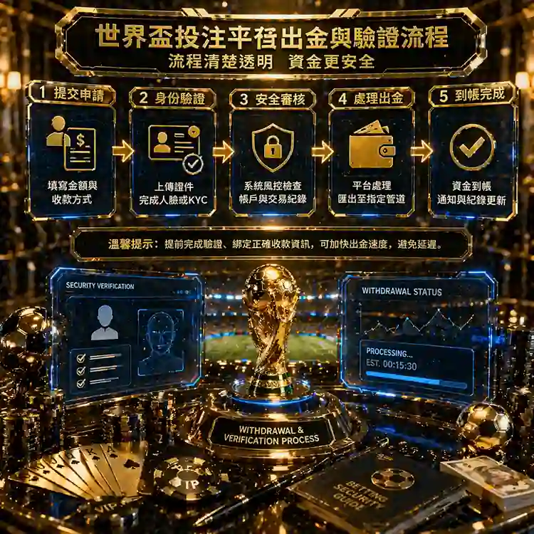 世界盃下注入口需要比較出金與驗證流程是否清晰穩定